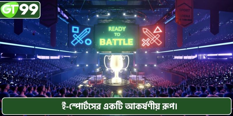 ই-স্পোর্টসের একটি আকর্ষণীয় রূপ।