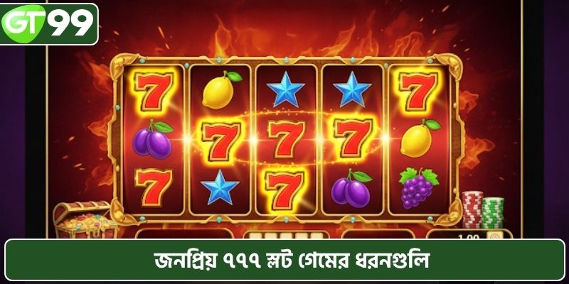 চেষ্টা করার মতো জনপ্রিয় স্লট ৭৭৭ গেম