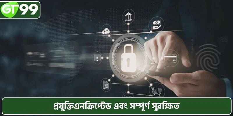 প্রযুক্তিএনক্রিপ্টেড এবং সম্পূর্ণ সুরক্ষিত।