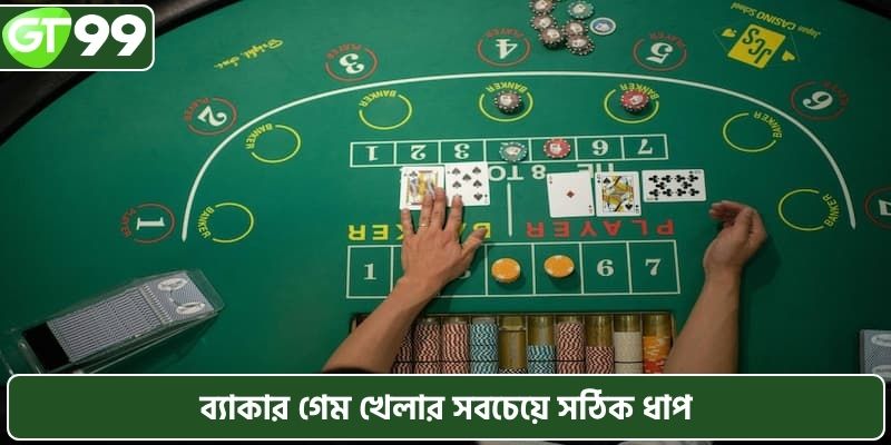 ব্যাকার গেম খেলার সবচেয়ে সঠিক ধাপ