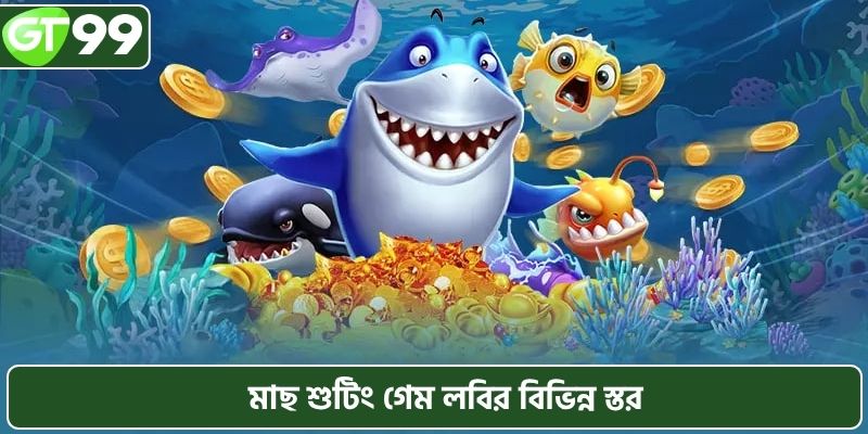 মাছ শুটিং গেম লবির বিভিন্ন স্তর